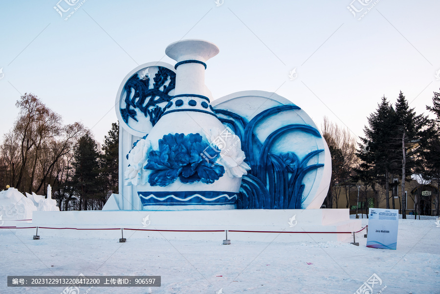 太阳岛雪雕