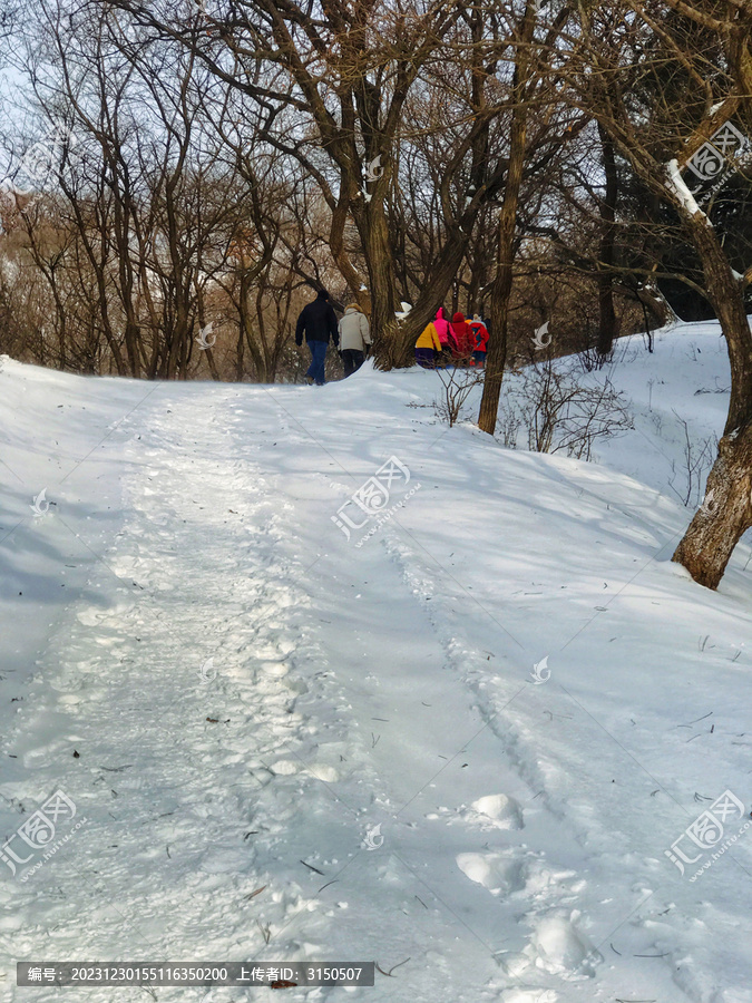 雪地穿越