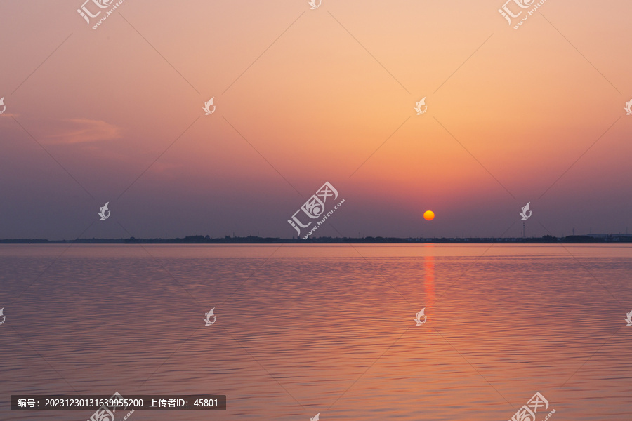 夕阳日落晚霞黄昏天空