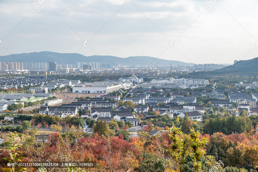 苏州天平山秋景