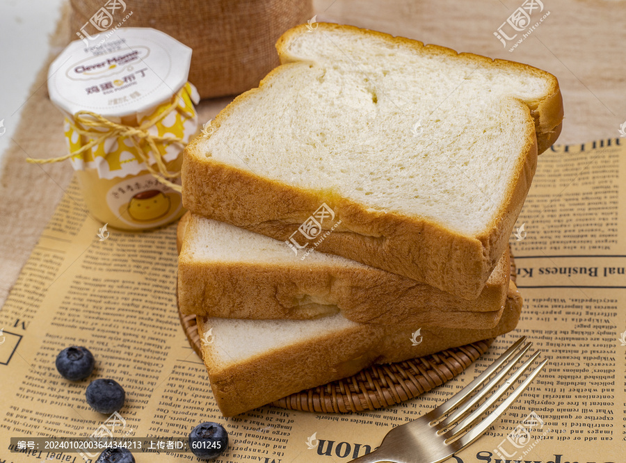 蓝莓吐司面包