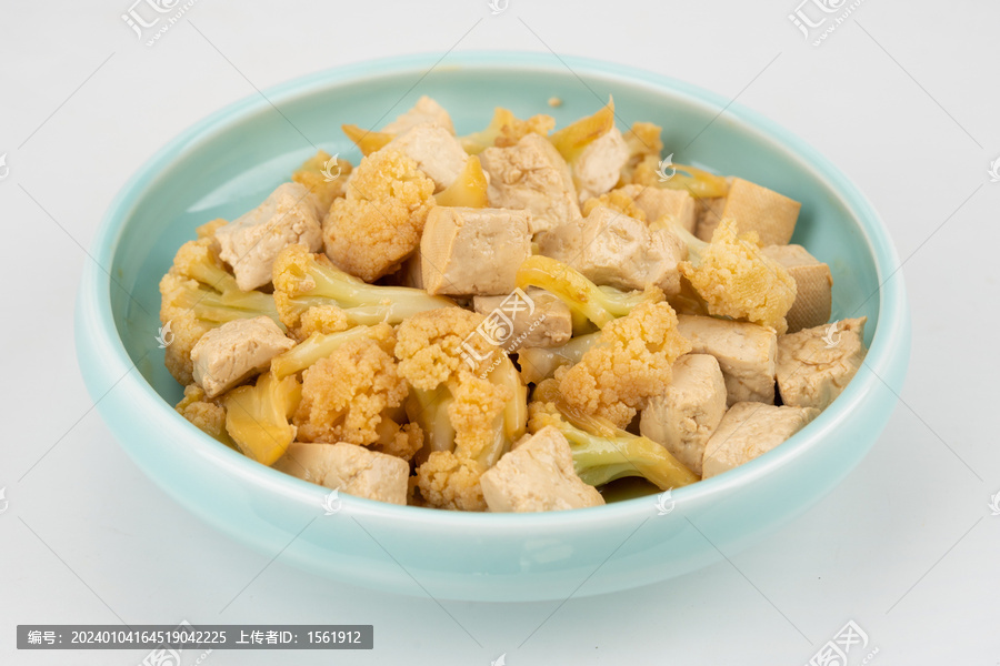 菜花豆腐