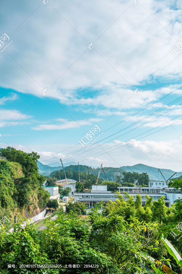 水库周边建筑水库保护区