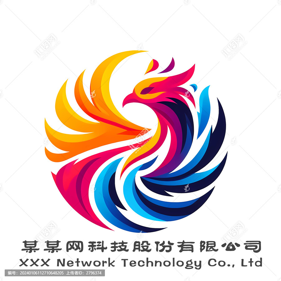 凤凰彩色logo