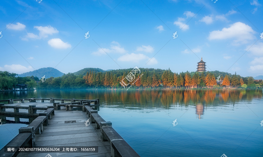 杭州西湖雷峰塔