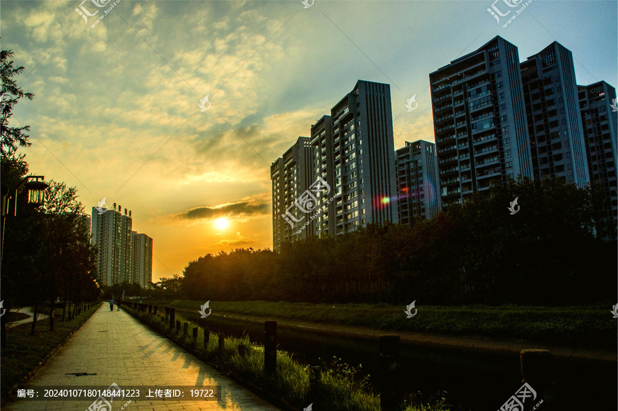 小区住宅楼高层建筑