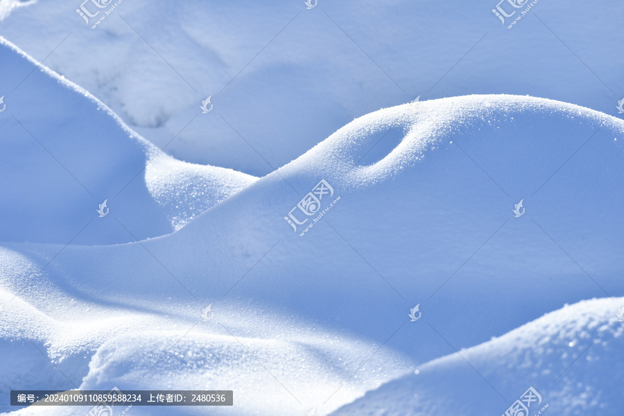 北方冬季雪景