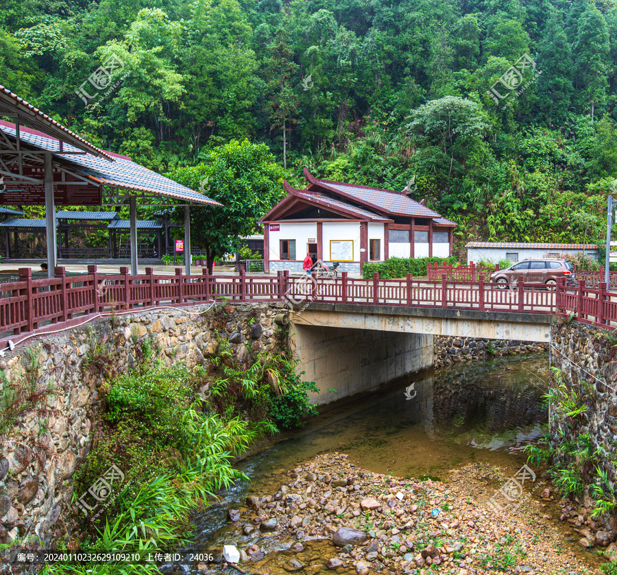 北帝山旅游风景区入口