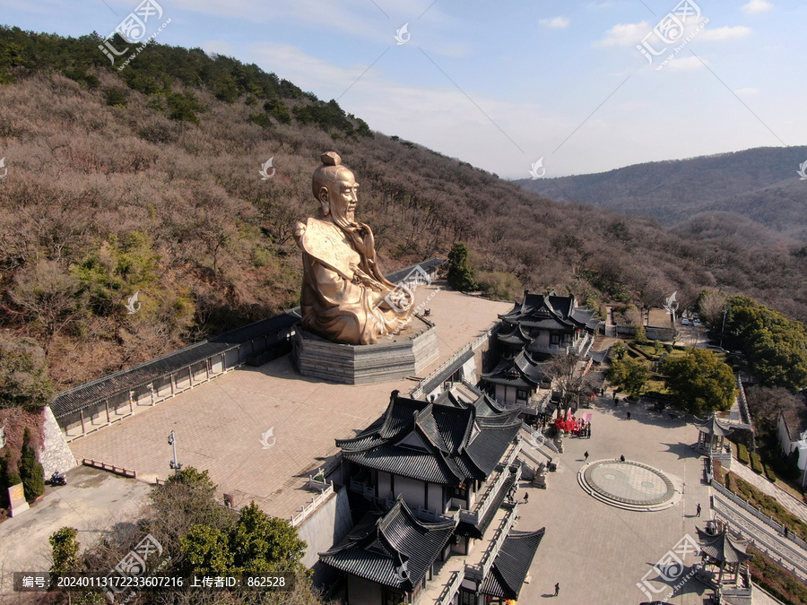 茅山老子神像