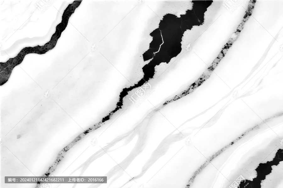 大理石黑白纹理
