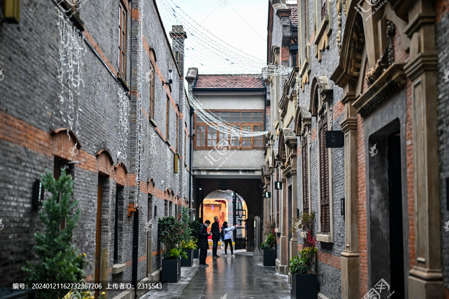 上海石库门历史建筑张园