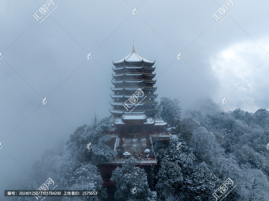 四川景点青城山