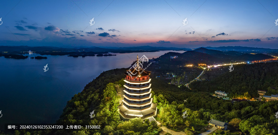 万佛湖龙河塔