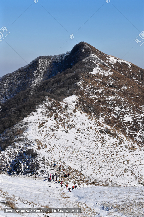 徒步辽阳市白云山