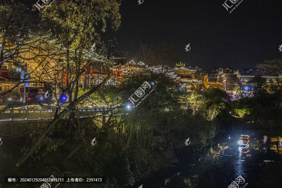 零陵古城夜景