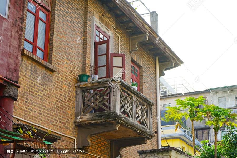 广州老建筑阳台