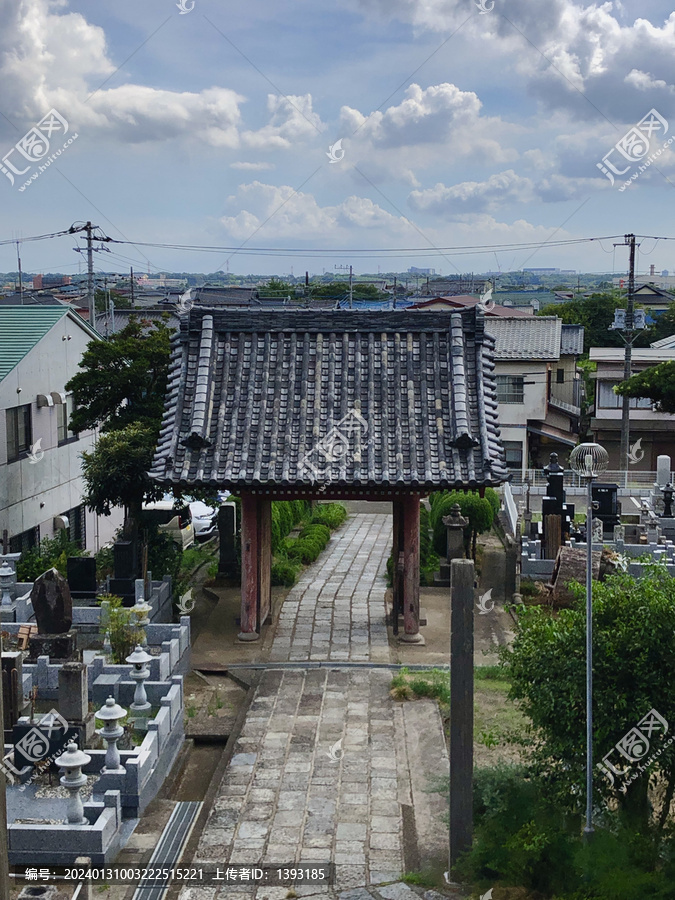 日本佛教曹洞宗瑞龙山来见寺寺门