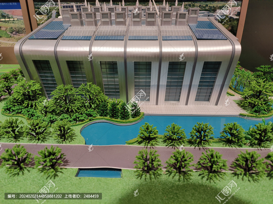 杭州绿色建筑科技馆模型