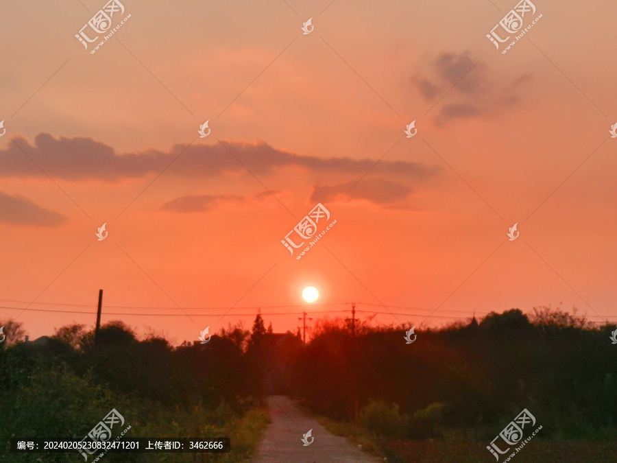 落日日落黄昏夕阳晚霞余晖