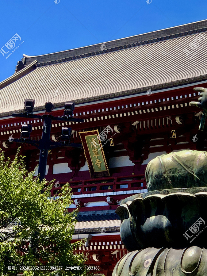 东京旅游地标浅草寺