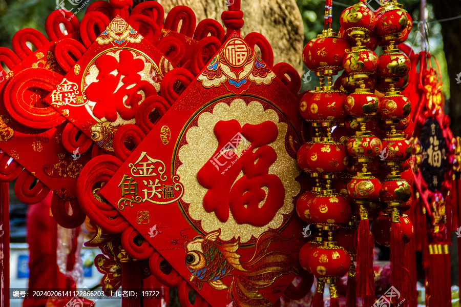 春节装饰品中国结