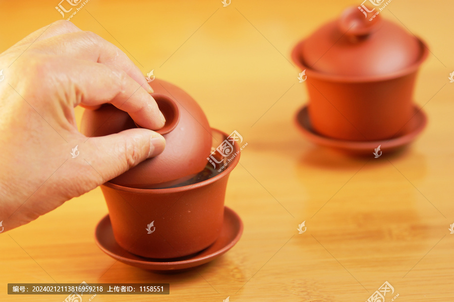 紫沙茶碗