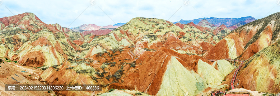 甘肃兰州水墨丹霞旅游景区