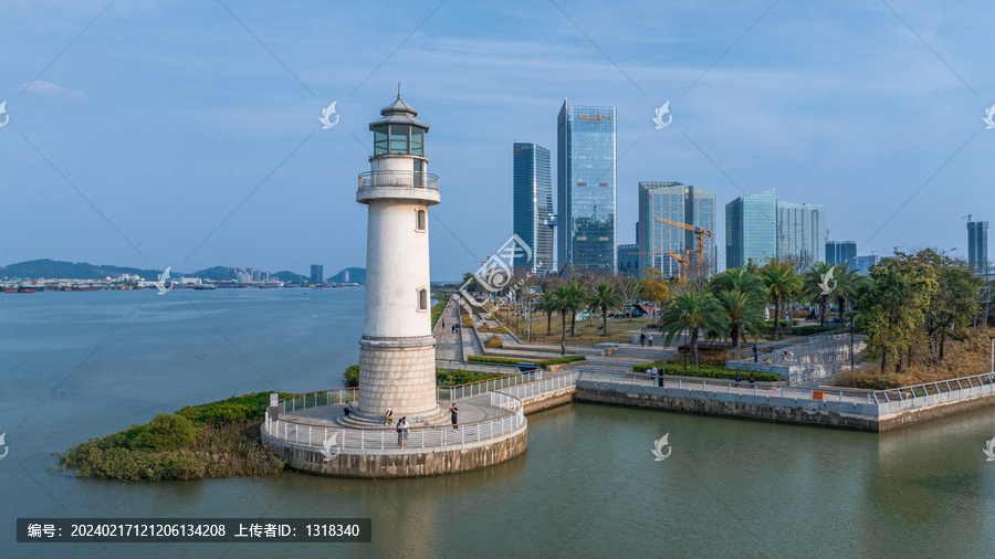 粤港澳大湾区南沙自贸区风景