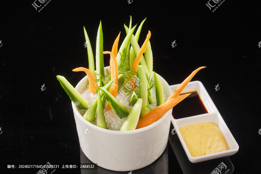 黄瓜蔬菜拼盘