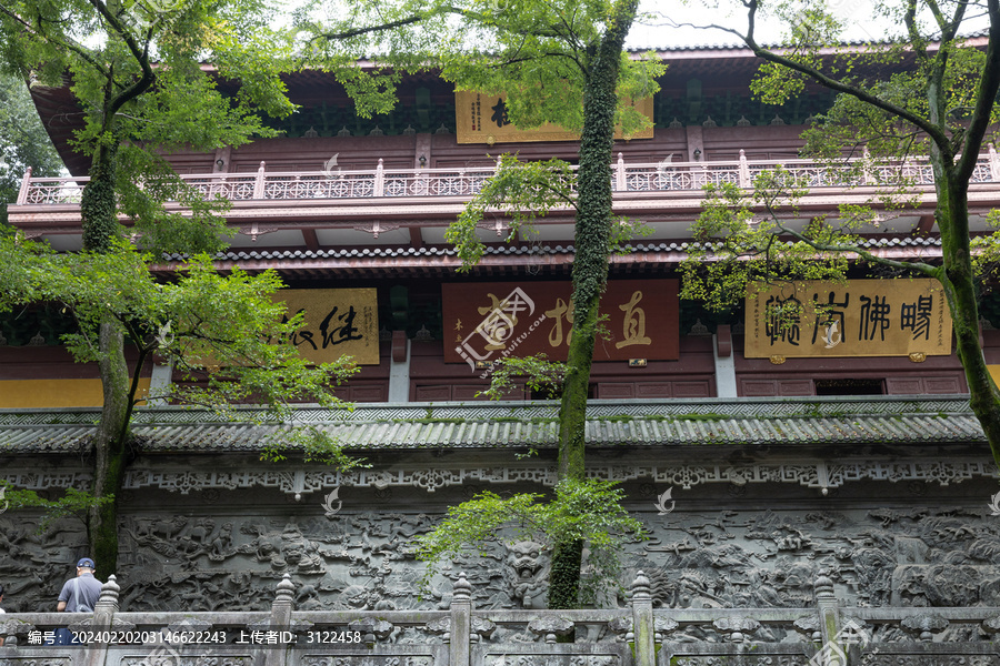 杭州云隐寺著名寺庙旅游景点