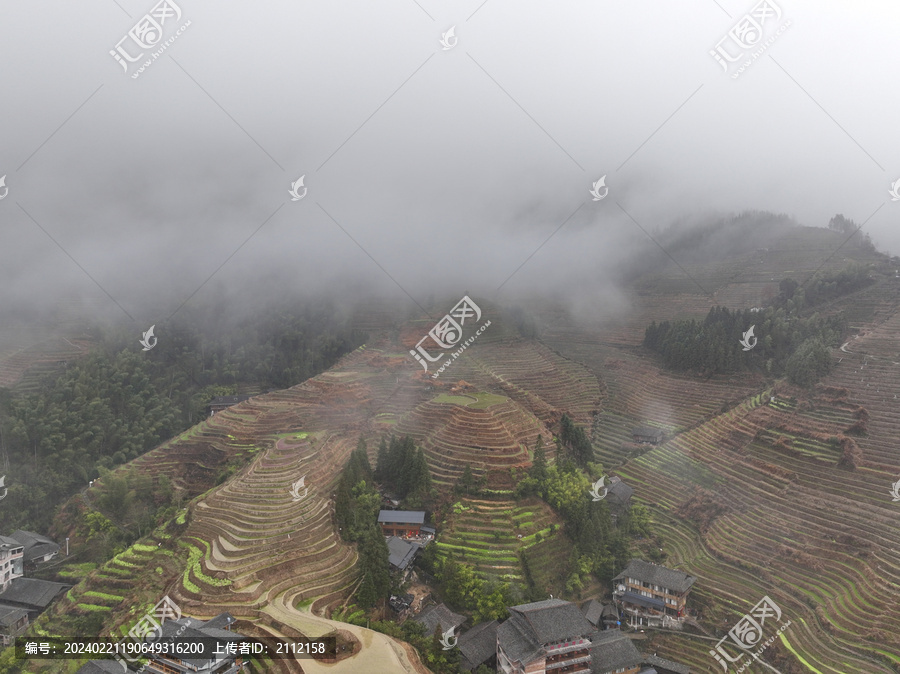 龙脊梯田云海