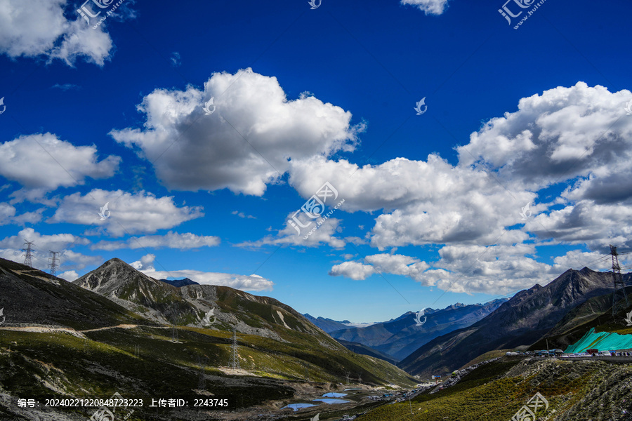 甘孜折多山景观