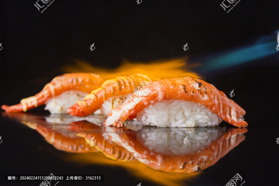 火炙蟹棒寿司