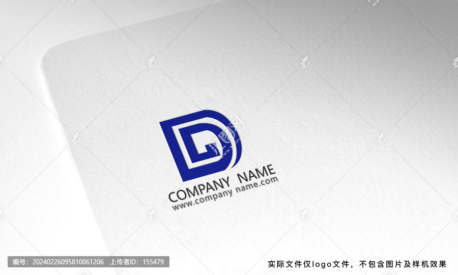 简约字母标志logo设计