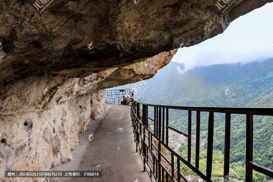 温州雁荡山栈道