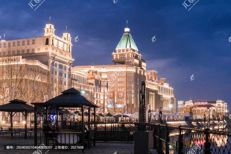 横店影视城梦外滩夜景