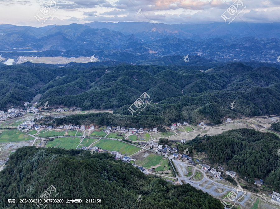 湖南崀山山村风景