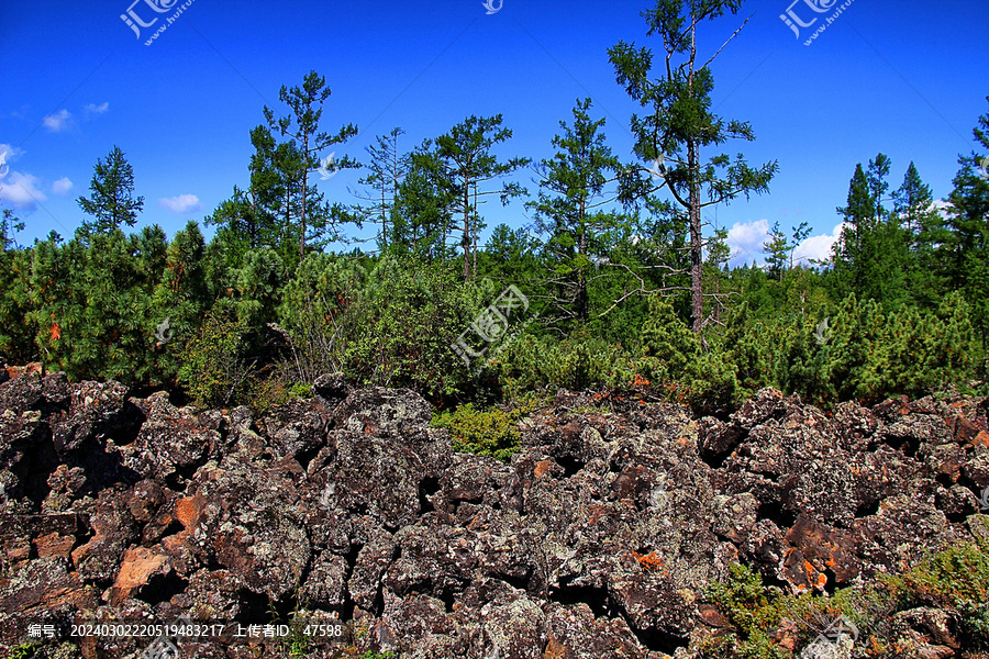 阿尔山石塘林火山岩