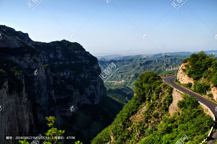 云台山太行山美景