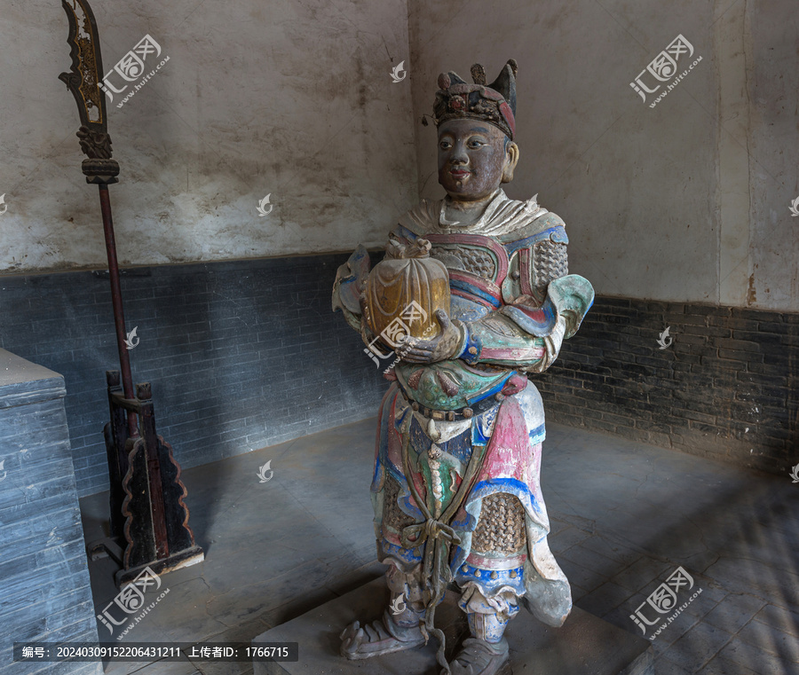 中国山西太原窦大夫祠风光