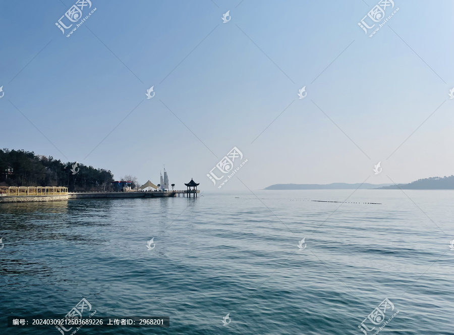 丹江水库山水风景