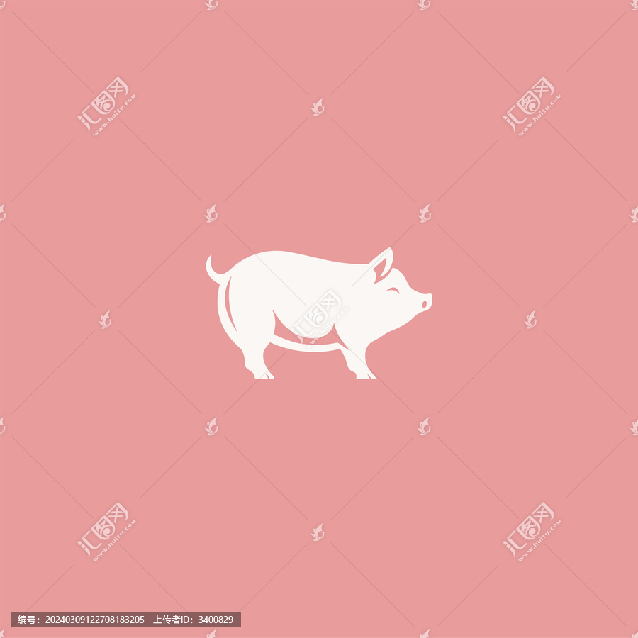 猪logo
