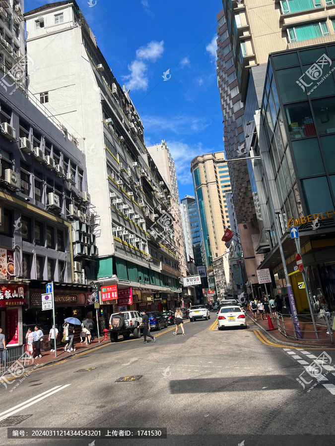 香港尖沙咀街头