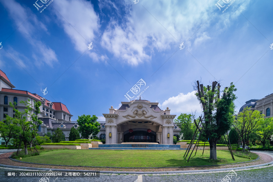 青岛西海岸星光岛西式酒店建筑