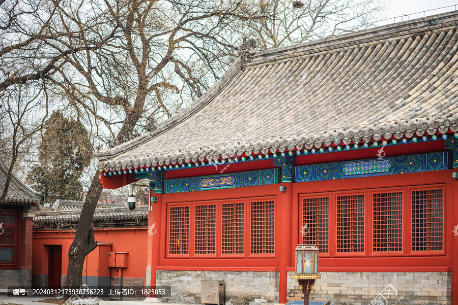 北京古建筑博物馆建筑风光