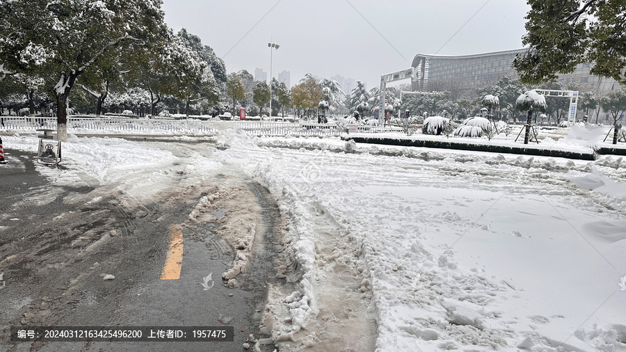 冬天的道路