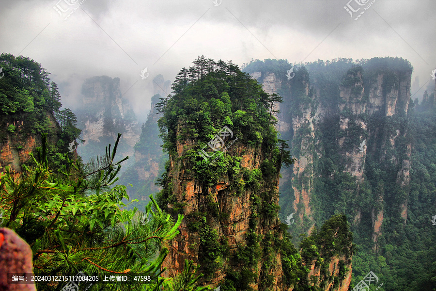 张家界乾坤山