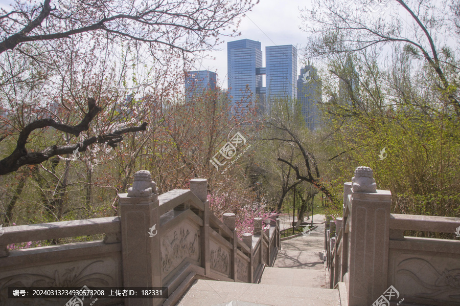 乌鲁木齐红山公园景色