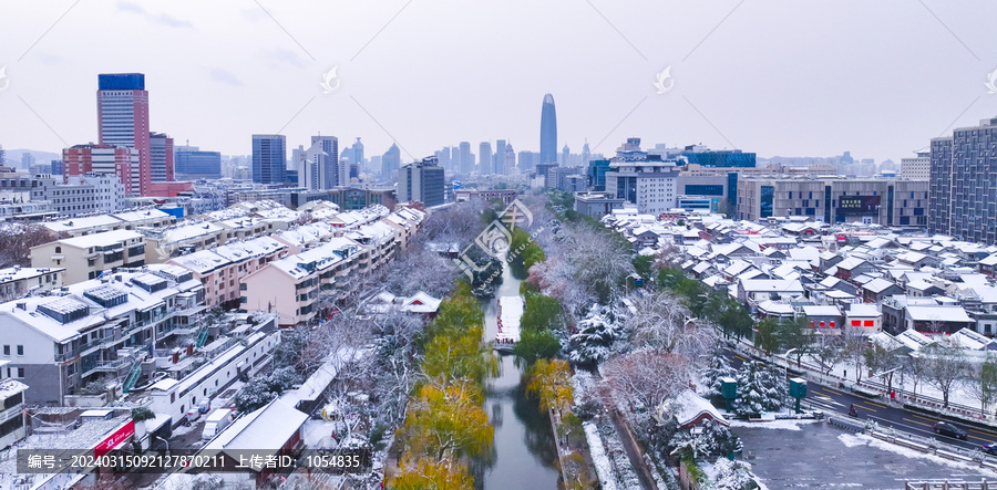 济南雪景