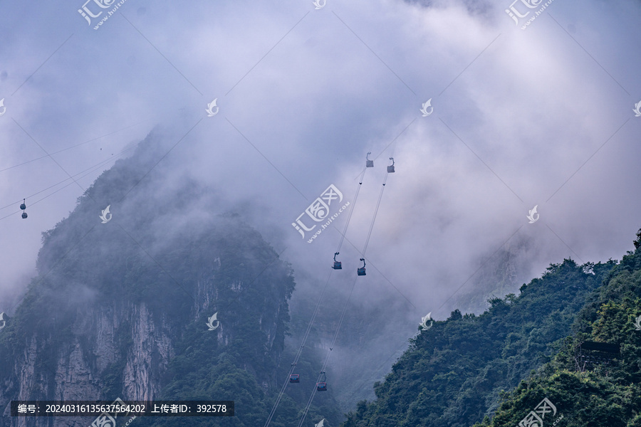 天门山索道